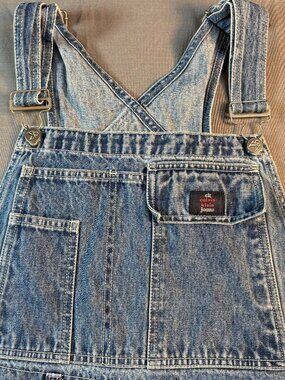 Calvin Klein Jeans Vintage Denim Bib Overalls - Women’s Large
